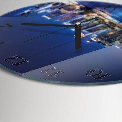 Wanduhr rund Horizont