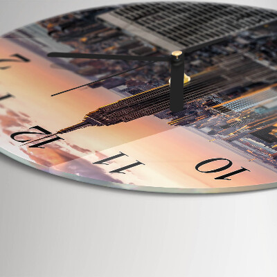 Wanduhr rund Horizont