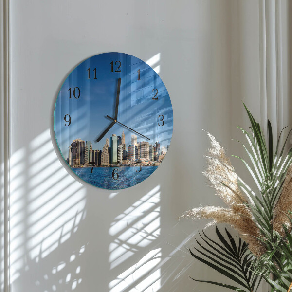 Wanduhr rund Horizont