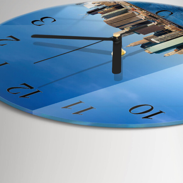 Wanduhr rund Horizont