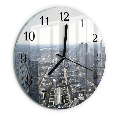 Wanduhr rund Horizont