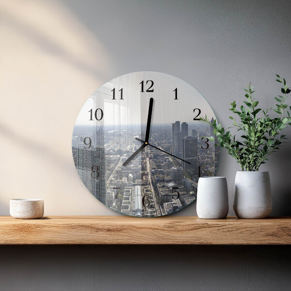 Wanduhr rund Horizont