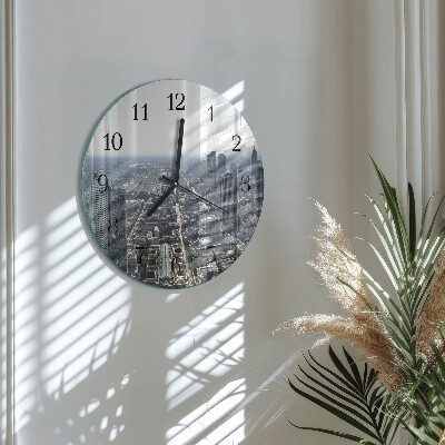 Wanduhr rund Horizont