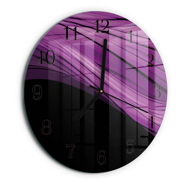 Wanduhr rund Abstraktion