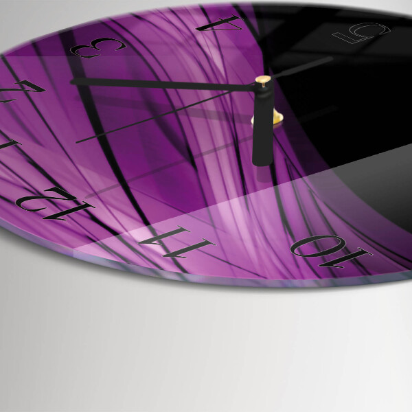 Wanduhr rund Abstraktion