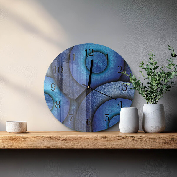 Wanduhr rund Die Kunst der Kreise