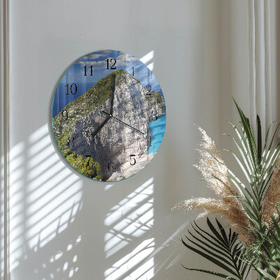 Wanduhr rund Cliff