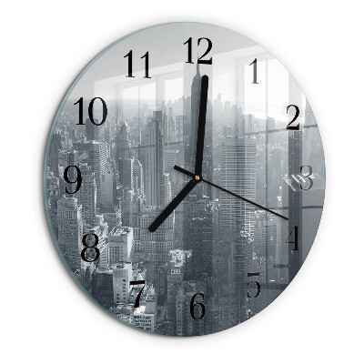 Wanduhr rund Horizont