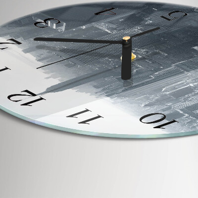 Wanduhr rund Horizont