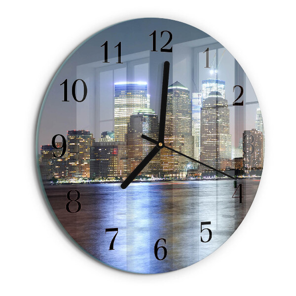 Wanduhr rund Horizont