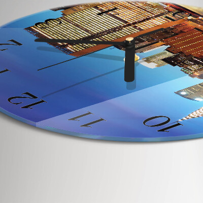 Wanduhr rund Horizont