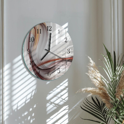 Wanduhr rund Abstraktion