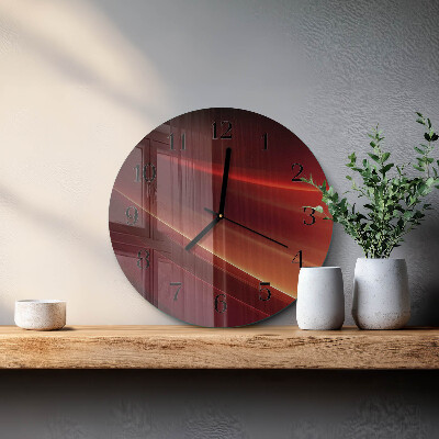 Wanduhr rund Abstraktion