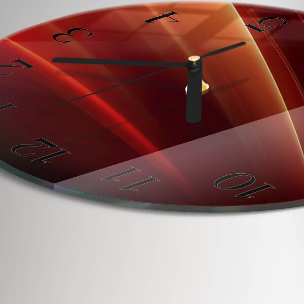 Wanduhr rund Abstraktion