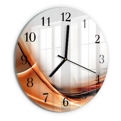 Wanduhr rund Abstraktion