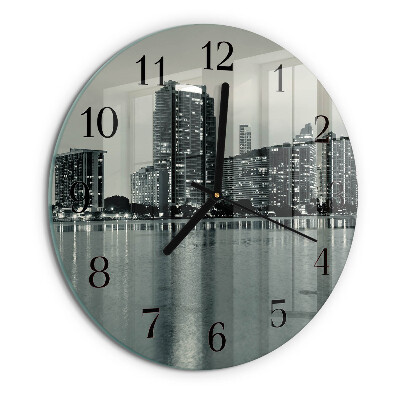 Wanduhr rund Horizont