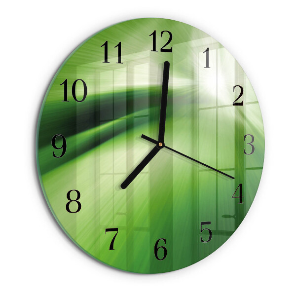 Wanduhr rund Abstraktion
