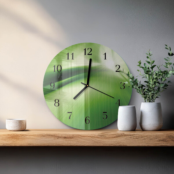 Wanduhr rund Abstraktion
