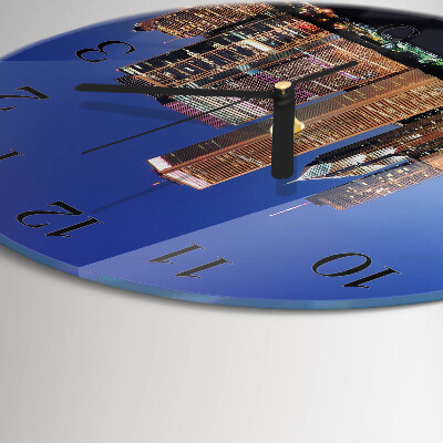 Wanduhr rund Horizont
