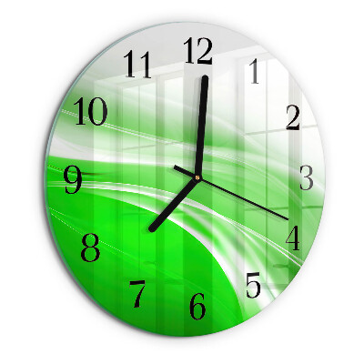 Wanduhr rund Abstraktion