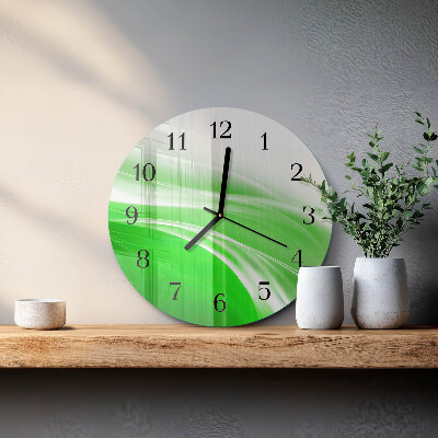 Wanduhr rund Abstraktion