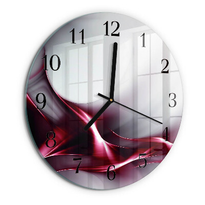 Wanduhr rund Abstraktion