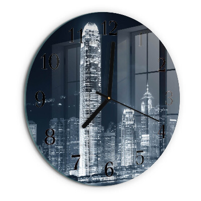 Wanduhr rund Horizont
