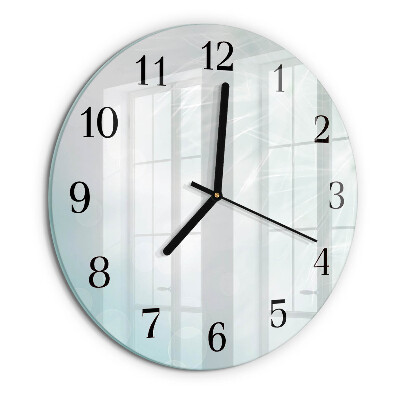 Wanduhr rund Abstraktion