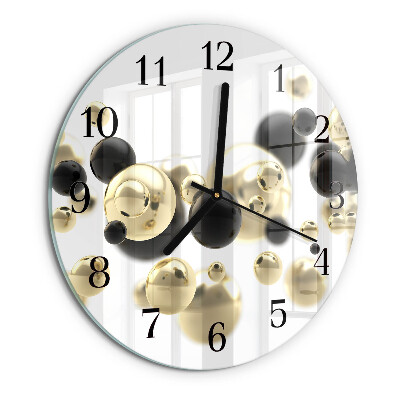 Wanduhr rund Abstraktion