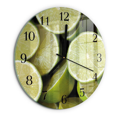 Wanduhr rund Kalziumkarbonat