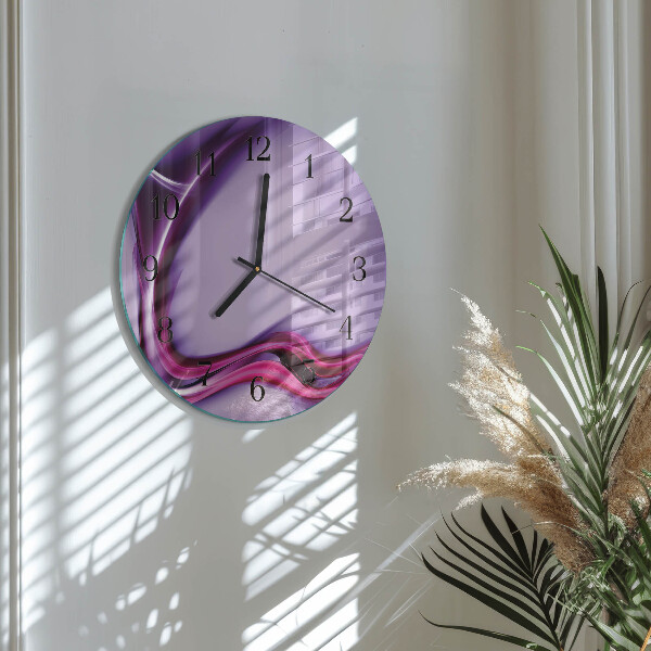 Wanduhr rund Abstraktion