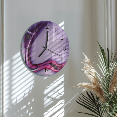 Wanduhr rund Abstraktion