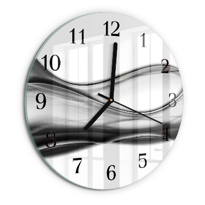 Wanduhr rund Abstraktion