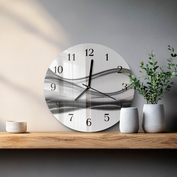 Wanduhr rund Abstraktion