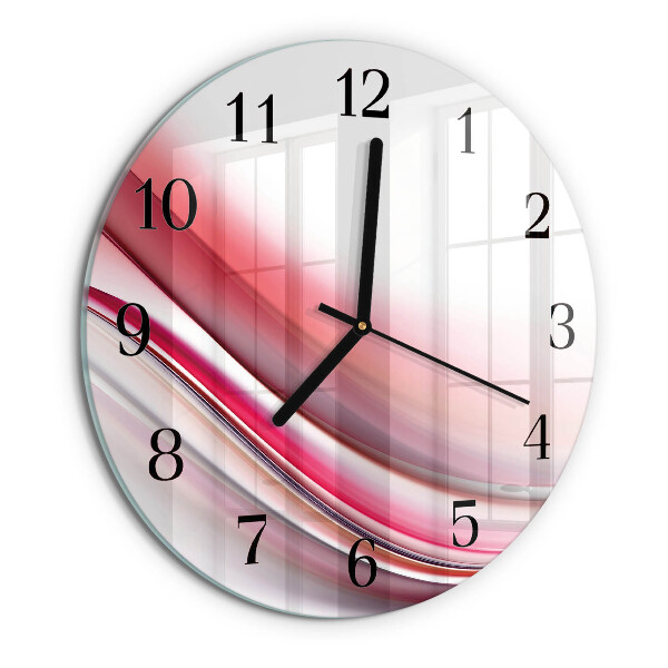 Wanduhr rund Abstraktion