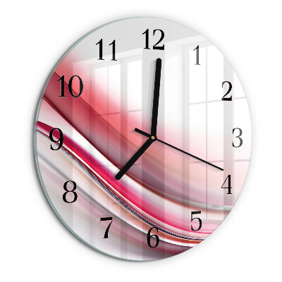 Wanduhr rund Abstraktion