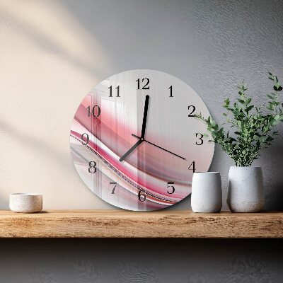 Wanduhr rund Abstraktion