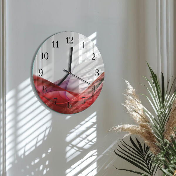 Wanduhr rund Abstraktion