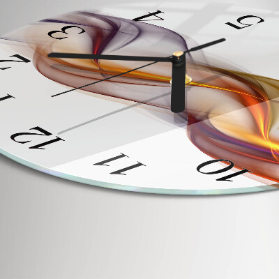 Wanduhr rund Abstraktion