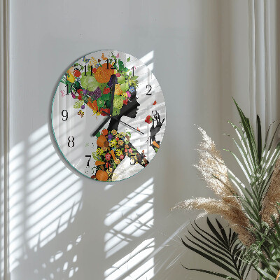 Wanduhr rund Stück