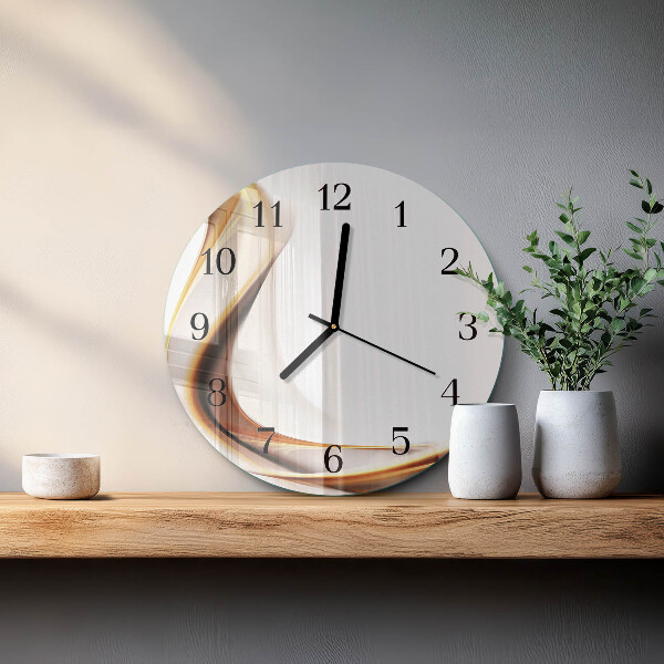 Wanduhr rund Abstraktion