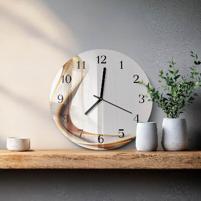 Wanduhr rund Abstraktion
