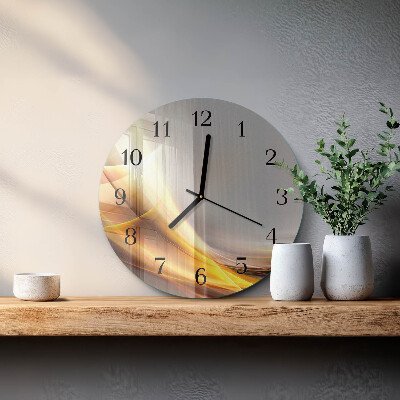 Wanduhr rund Abstraktion