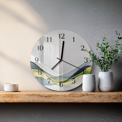 Wanduhr rund Abstraktion