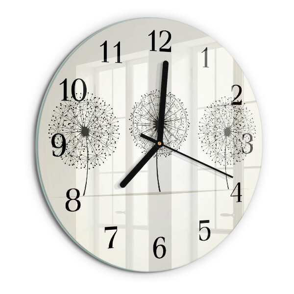 Wanduhr rund Abstraktion