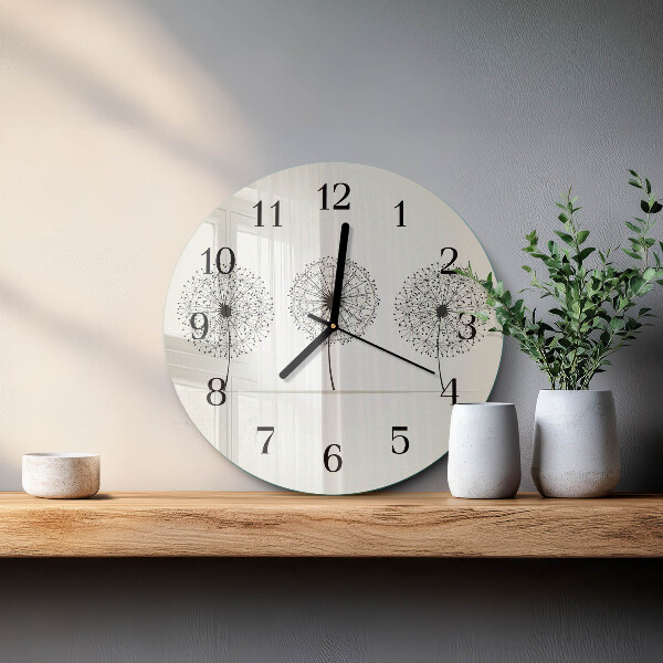 Wanduhr rund Abstraktion