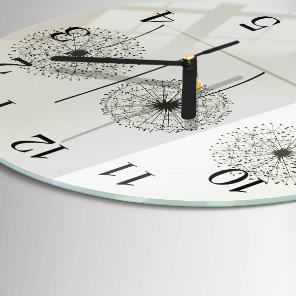 Wanduhr rund Abstraktion