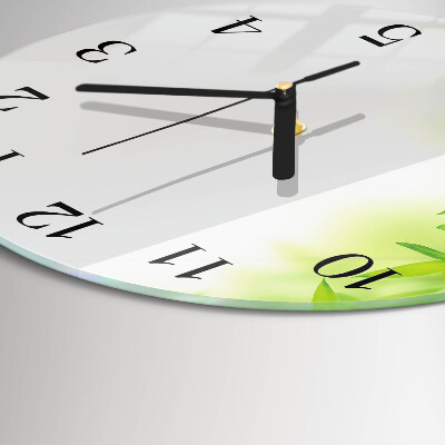 Wanduhr rund Natur