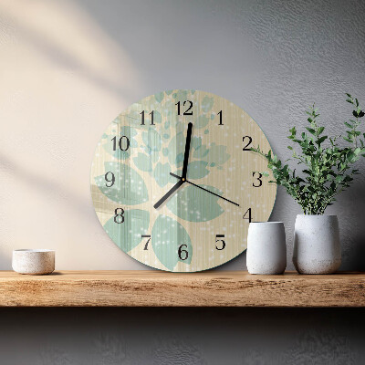 Wanduhr rund Abstraktion