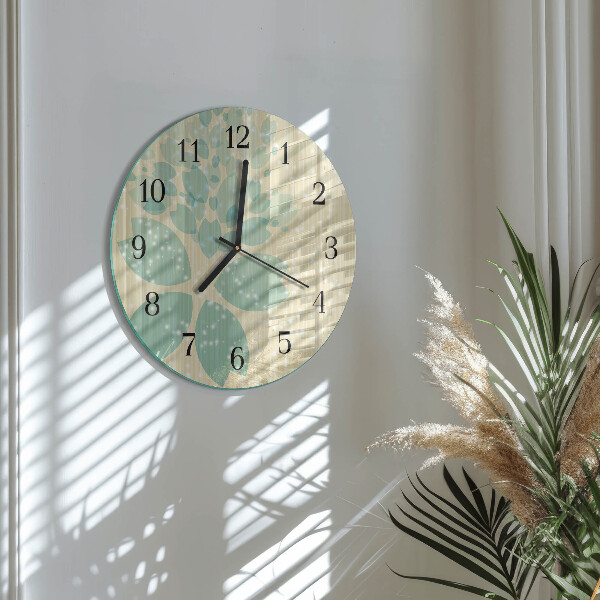 Wanduhr rund Abstraktion